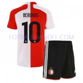 Barn Fotballdrakter Feyenoord Rotterdam Steven Berghuis 10 Hjemme 2020-21 Kortermet